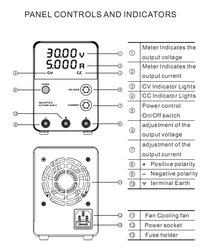 30 в 60 в 5A 10A Высокоточный цифровой Регулируемый источник питания постоянного тока 4 цифры 0.001A регулятор напряжения лабораторный источник питания постоянного тока