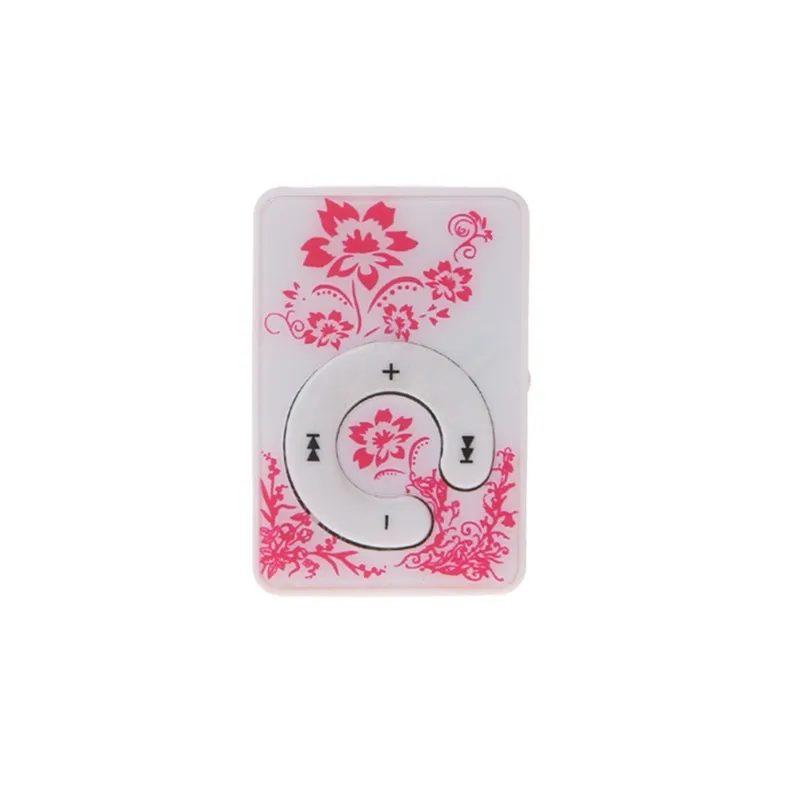 OOTDTY-Mini-Clip-Floral-Pattern-Music-MP3-Player-32GB-TF-Card-With-Mini-USB-Cable-Earphone (6)