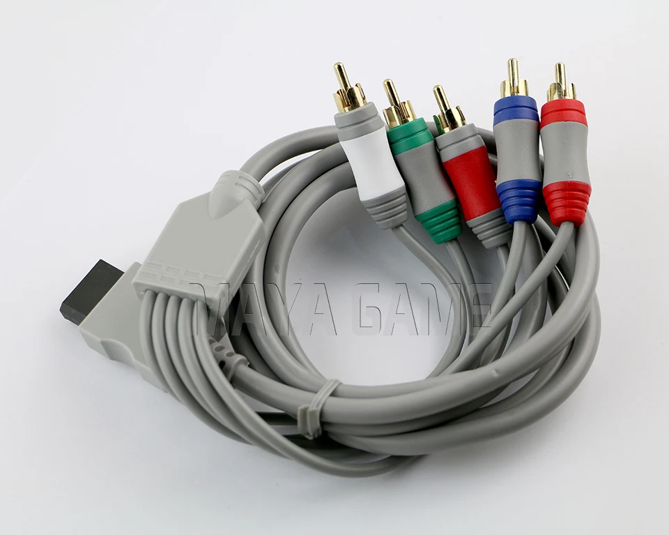  OCGAME alta qualità Component HD HDTV AV Adapter Cable Audio Video 5 RCA Per Nintendo Wii