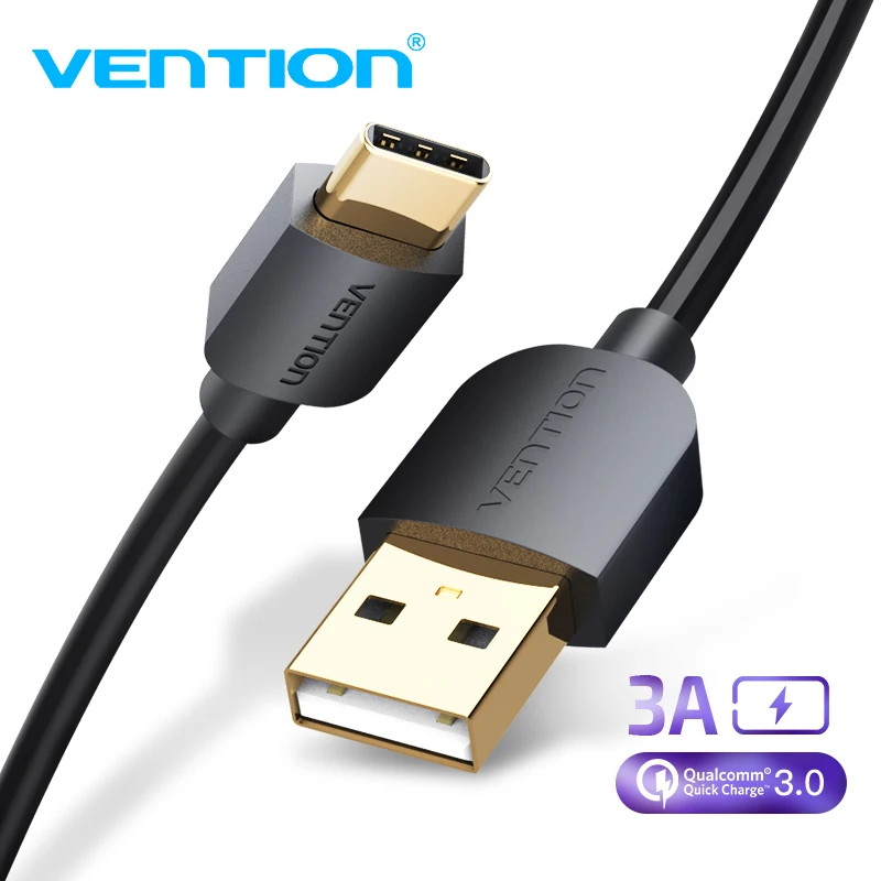 

Vention Type C Cable USB C 3A For Samsung S9 S8 Type-C Fast Charging Data Cable For Xiaomi Mi6 Nintendo Switch USB C Cord