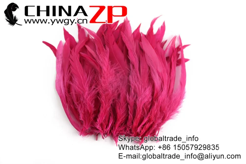 rooster coque feathers -Hot Pink (1)