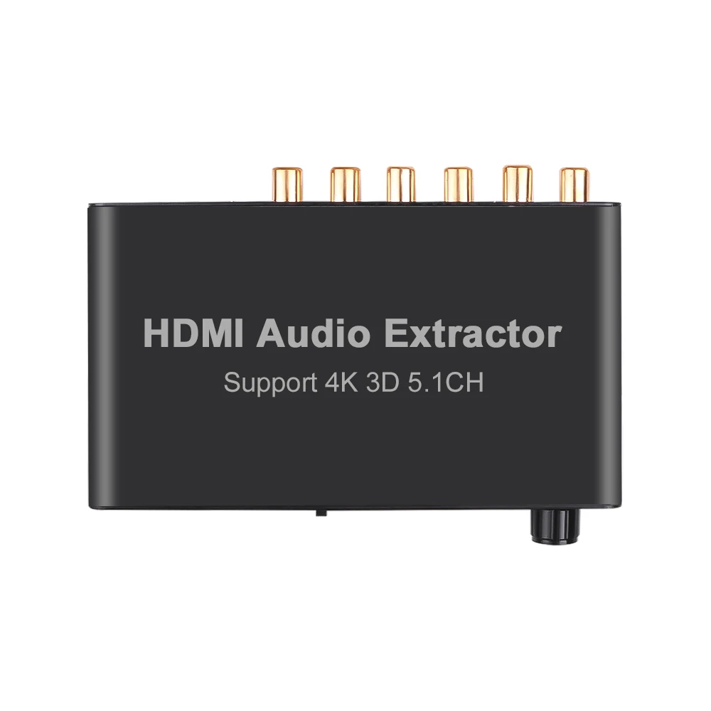 4K 3D 5.1CH Audio Extractor Decode Coaxial to RCA AC3/DST to 5.1 Amplifier  Analog Converter for PS4 DVD Player HDTV|HDMI Cables| - AliExpress