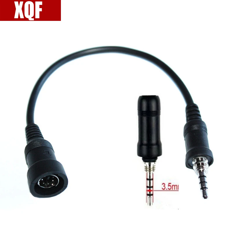 XQF мини-разъем Din для Yaesu/Vertex VX-6R VX-7R VX-170 VX177 двухстороннее радио | Мобильные