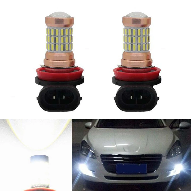 

2x Bright Error free H8 H11 LED Car projector Fog Light bulb For FORD MONDEO MK3 MK4 C-MAX S-MAX FOCUS 01+ FUSION