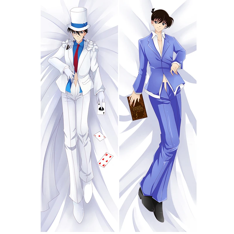 

Japanese Anime Hugging Pillow Cover Case Pillowcases Decorative Double-Sided 2WT 50X160CM Detective Conan Edogawa Shinichi Kudo