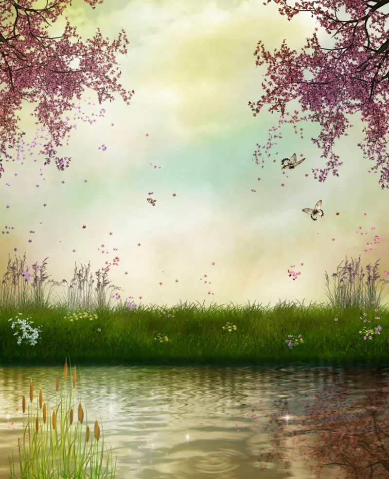 

Free 5*7ft scenic spring Backdrop ,fondos fotografia,nature scenic background backdrop,photography backdrops for photo studio