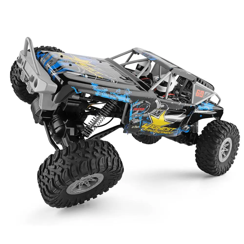 WLtoys 104310 Радиоуправляемая машина 2,4G 1/10 4WD двойной мост гусеничный Радиоуправляемый автомобиль 40 Minis использование с передатчиком зарядное устройство новые игрушки для детей