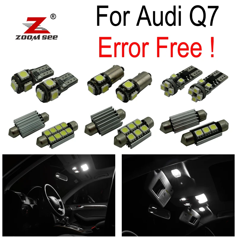 24pc 100% canbus error free LED bulb Interior Reading Light Kit for Audi Q7 4L S Line (2005-2014) 24pc 100% canbus error free LED bulb Interior Reading Light Kit for Audi Q7 4L S Line (2005-2014)