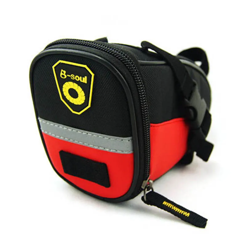 Best Bicycle Mountain Bike Tail Bag Saddle Bag Tool Rear Seat Bag Cushion Bag Cycling Equipment 0