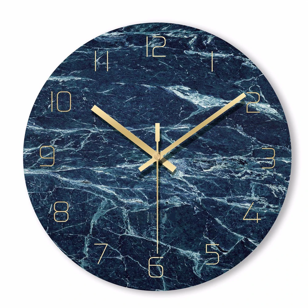 Simple Digital Wall Clock Decorative Wall Clocks Living Room Silent