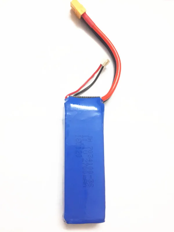 Батарея Lipo 11.1v 3S 2700mAh для Wltoys X380 V303 V939 Cheerson CX-20 CX 20 Lipo Battery RC. Запасные части для квадрокоптера