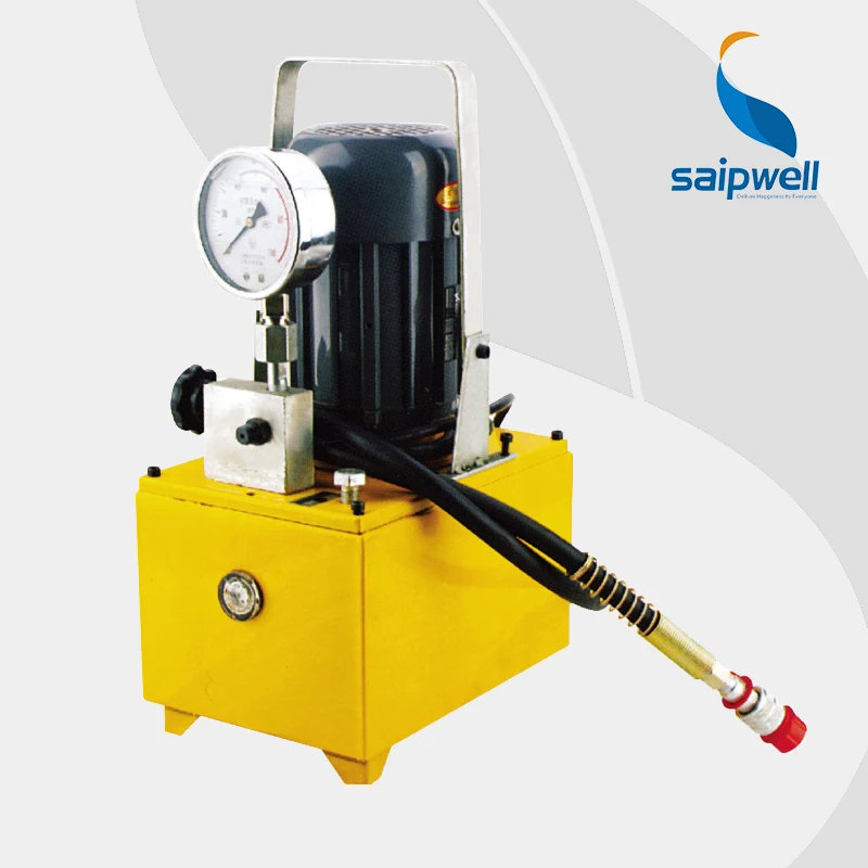 Saipwell DYB 63A hydraulic pressure electric pump manual switch crimping tool hydrauliccrimping