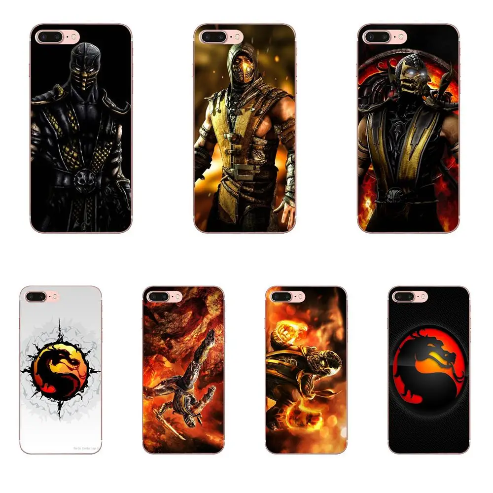 

For Galaxy Alpha Core Note 2 3 4 S2 A10 A20 A20E A30 A40 A50 A60 A70 M10 M20 M30 Soft Tpu Phone Case Scorpion Mortal Kombat