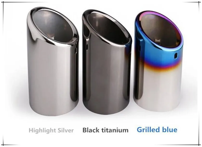 

Car Styling Muffler tail pipe Sticker for Volkswagen VW JETTA Passat b5 b6 1.4T golf 6 golf 7 mk6 mk7 1.4T TSI Car Accessories