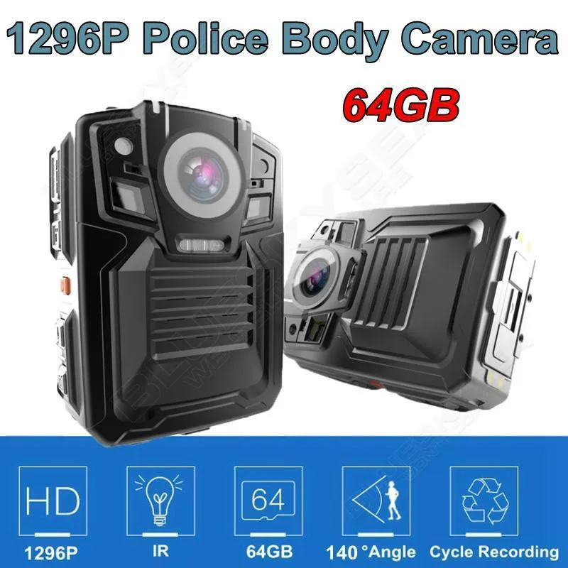 Boblov D66 02 камера для тела мини 64 Гб Ambarella A7L50 супер HD 1296P полиция носить Камара ИК