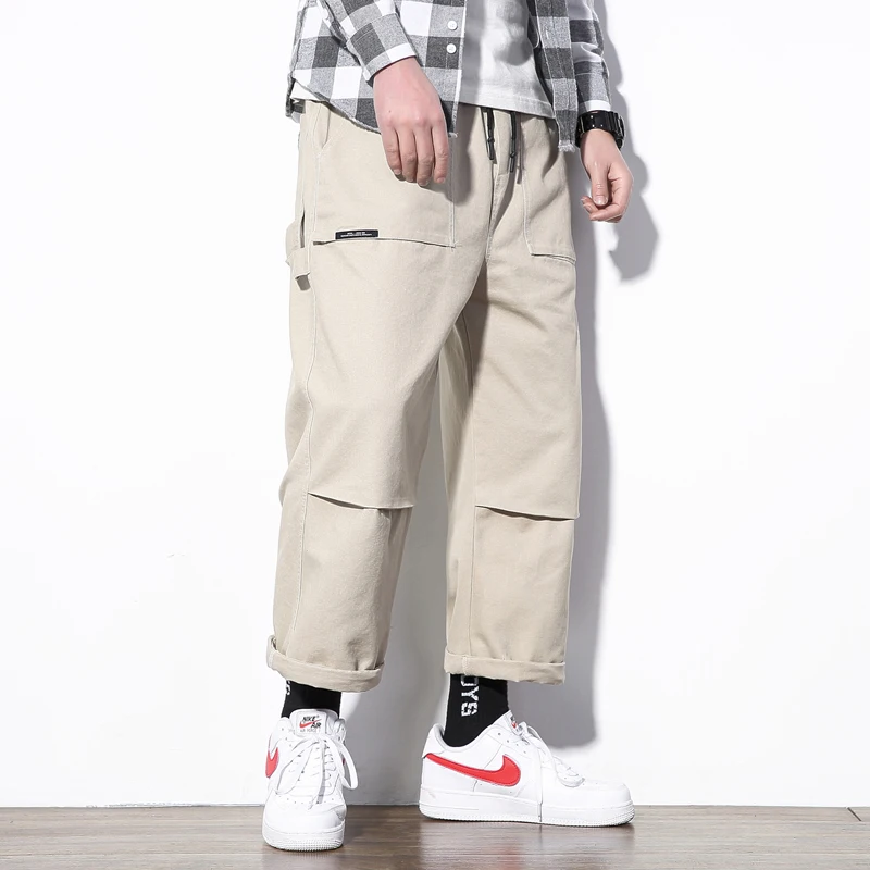 M-5XL 2019 Spring Track Pants Men Sweatpants Mens Joggers Pants Cargo Camo Tactical Harem Mens Pants Fashions Men