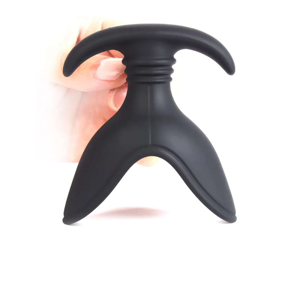 Anal Plug Soft Silicone Butt Plug SM Vagina Stimulator Expander Prostate Massager Adult Anal Sex Toys for Women Men Gay Couple (1)