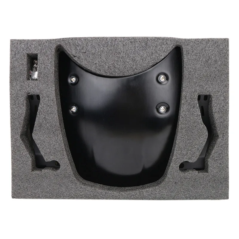 Aluminum Windshield Windscreen Wind Protection For BMW R Nine T R9T 2014 2015 2016 2017 Headlight Fairing Guide Plate WISENGEAR (27)