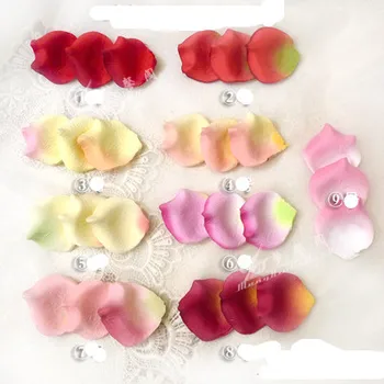 

Diy cul-de-lampe artificial flower petal rose props petals