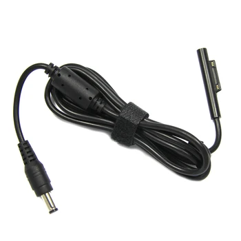 

5.5*2.5mm DC Plug 12V Power Bank Charger Adapter Charging Cable Cord For Microsoft Surface Pro3 Pro4 I5 I7 Tablet 1.8M
