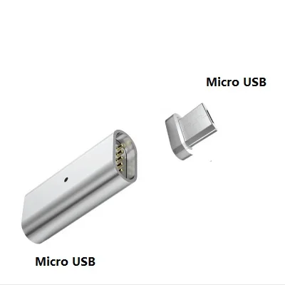 

Micro USB To Type-C Magnetic Adapter For Android Type-C Data Cable Converter Adapter