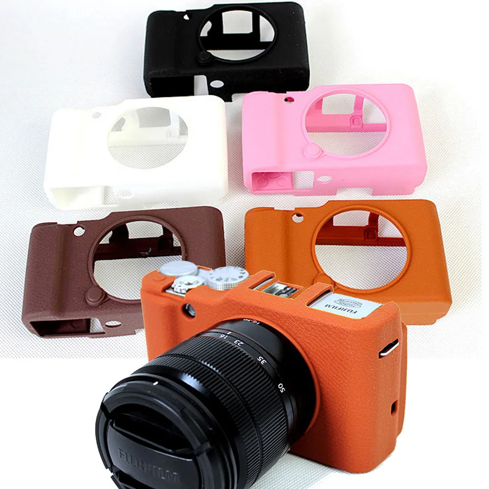 Soft Silicone Rubber Camera Video Case Bag Silicone Case for Fuji Fujifilm XA1 XA2 XM1 XA 1 XA 2