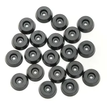 20 шт резиновый стол стул мебельные ножки прокладки плитки напольные протекторы 18x15x5mm