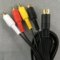 FZQWEG Audio Video AV A/V S Video Display Composite Cable Cord Wire For Saturn - Image 3