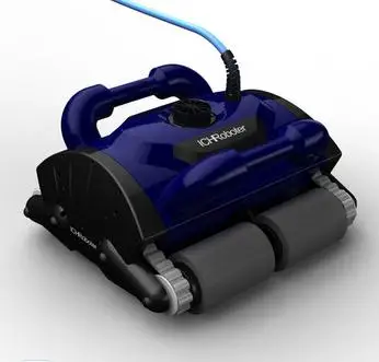Модный робот-очиститель для бассейна автоматическое оборудование для чистки бассейна iCleaner-200 с Гольф-карт - Цвет: Тёмно-синий