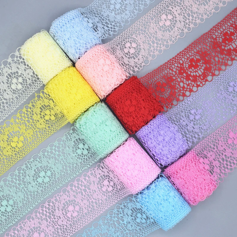 

2019 bestselling beautiful 10 yards 40mm wide lace ribbon DIY handmade accessories trimming / sewing clothing