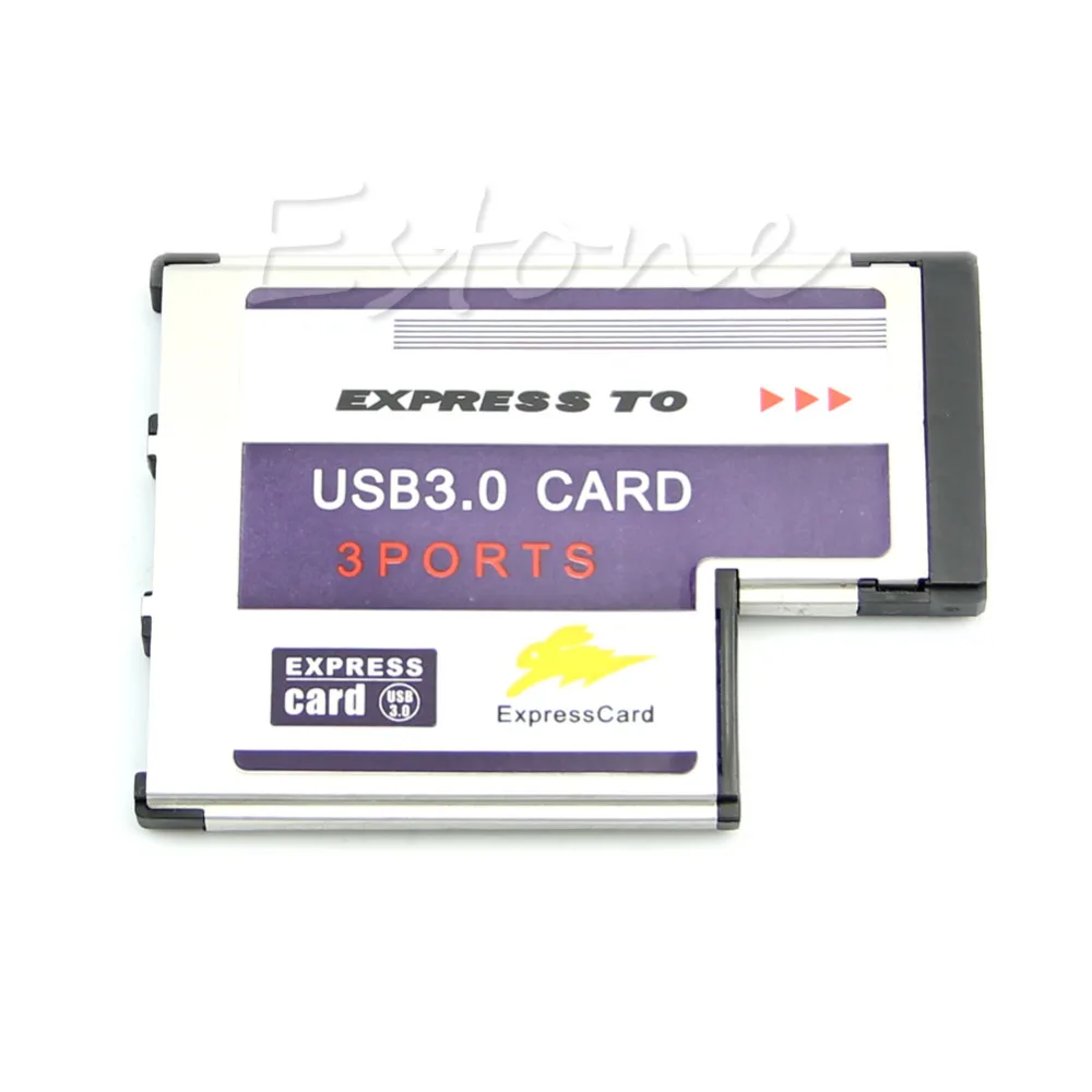 Экспресс карта 54 мм 3 порта USB 0 адаптер экспресс для ноутбука FL1100 флэш памяти C26|port
