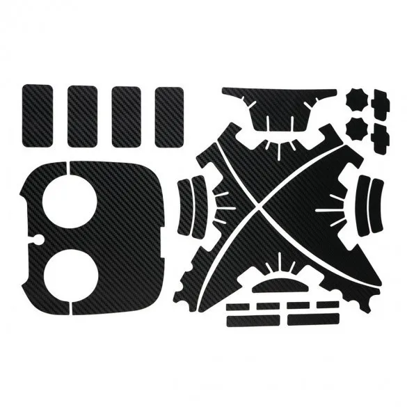  DJI Phantom 3 Flag Graphic Waterproof PVC Sticker decals Wrap Skin Decal Sticke Fashion professional Drone part 61  