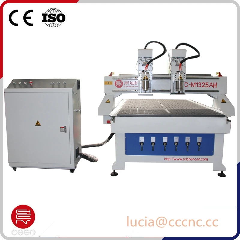 Cnc router 2 головки multil головы древесины машины|cnc router|wood machinerouter cnc |