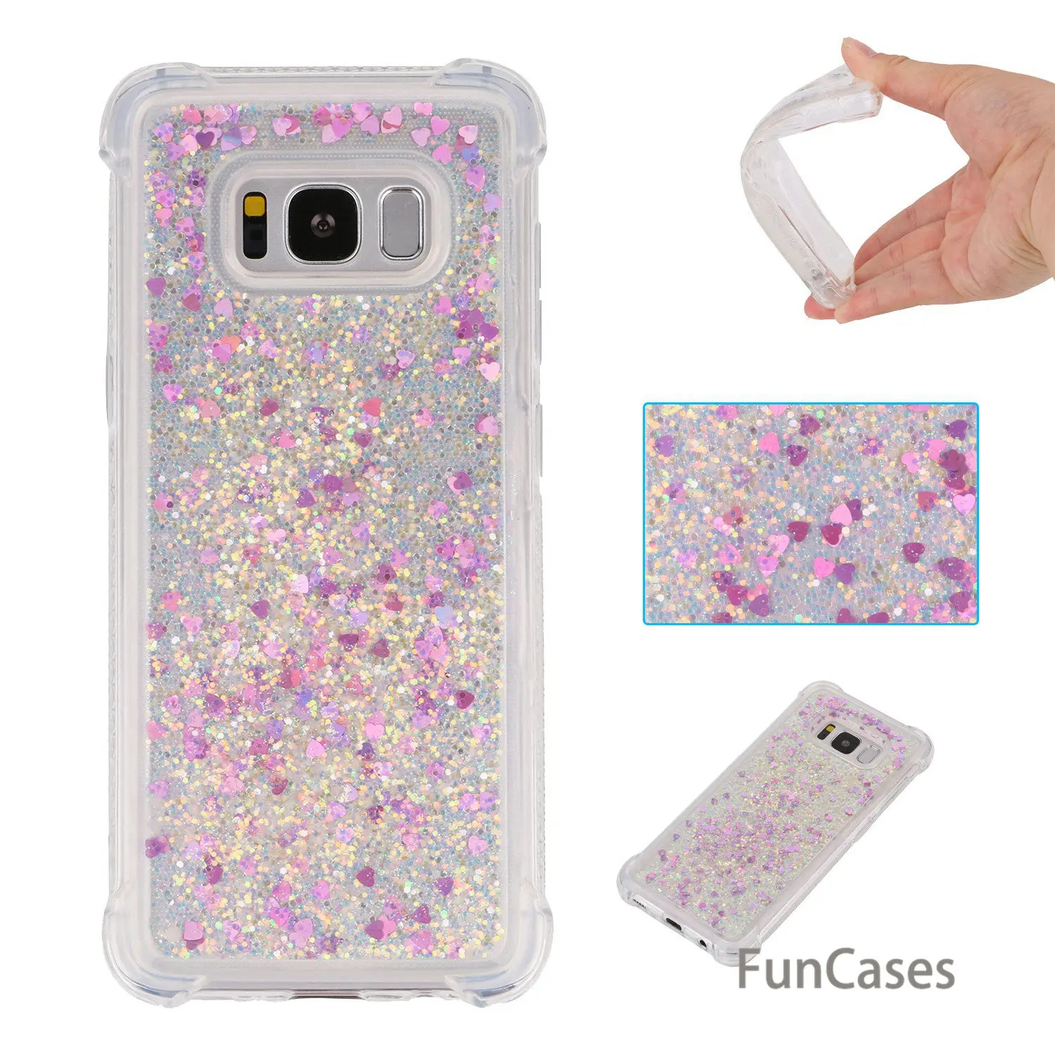 Fluid Case sFor Hoesje Samsung S8 Soft TPU Back Cover Protector Patterned Telefon Aksesuar Galaxy | Мобильные телефоны и
