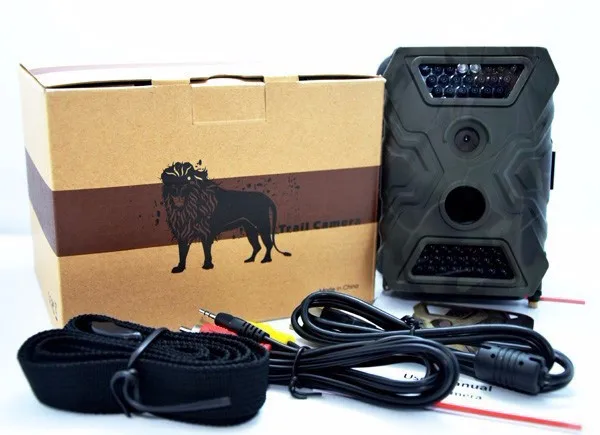 12MP дикой природы Камера Trail Камера 2.6c 940nm черный LED Невидимый Животных Ловушка 1080 P Охота Камера