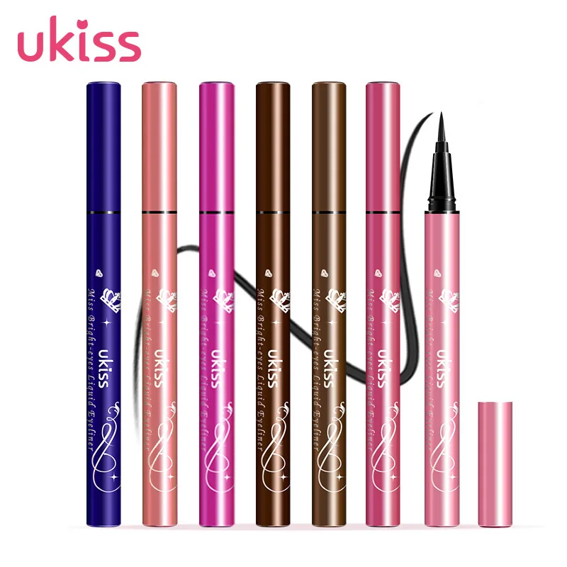 Brand Cosmetic Cute Colorful Liquid Eyeliner Pen Blue Color Water Proof