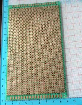 

5PCS/LOT 9*15 two hole green glass plate 1000 Integrated Circuits