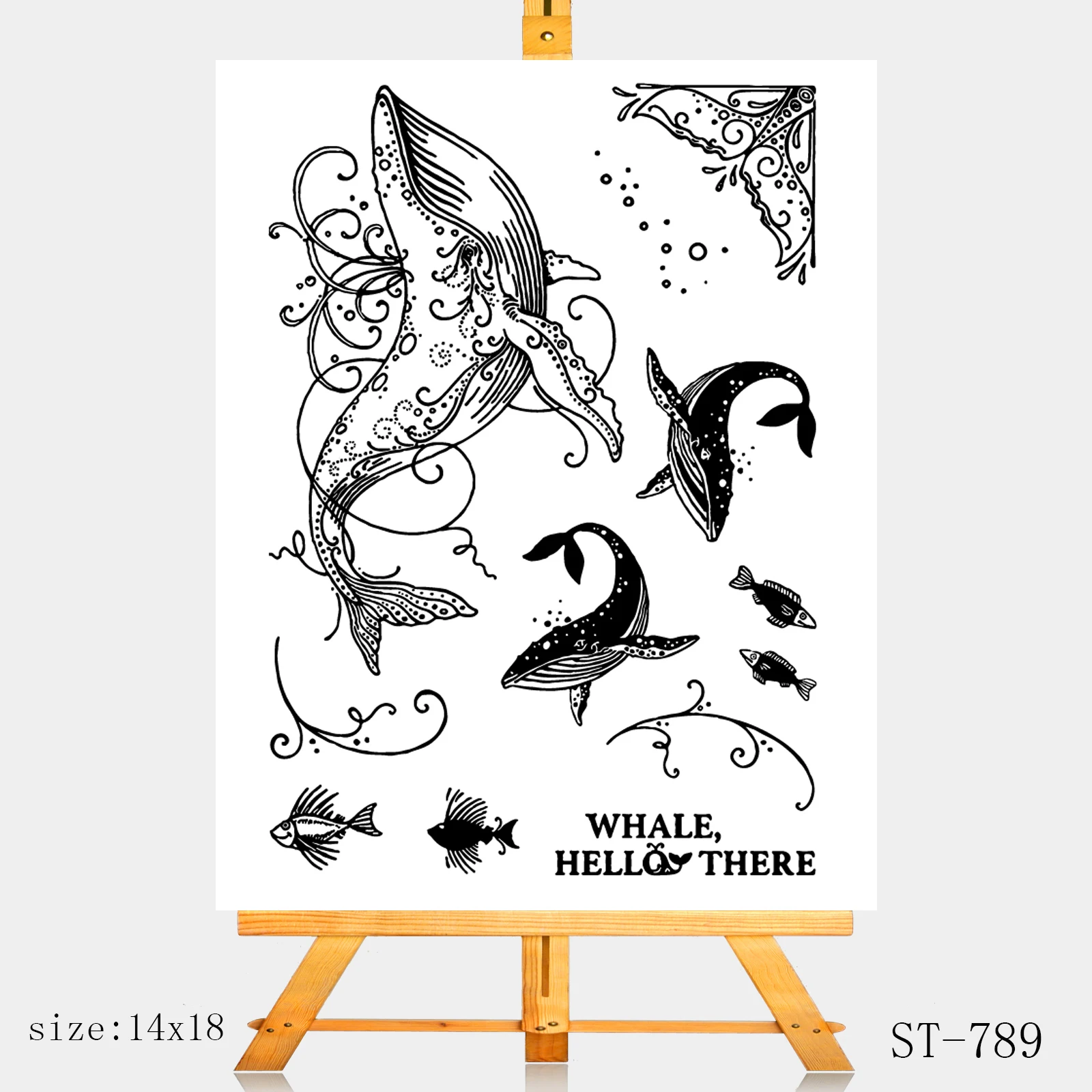 

Zhuoang New ST-789/Beautiful Style Design/Transparent Seal/Silicone Seal DIY Scrapbook Album/Card