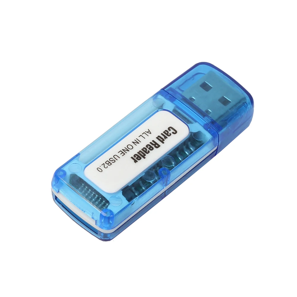 Мульти все в 1 USB 2,0 считыватель карт памяти Адаптер для M2 SD SDHC DV Micro SD Mini SD TF кард-ридер для Android телефона ПК ноутбука