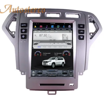 

Big Screen Android Tesla style Car DVD Player GPS Navigation For Ford Fusion Mondeo 2007 2008 2009 10 stereo headunit multimedia
