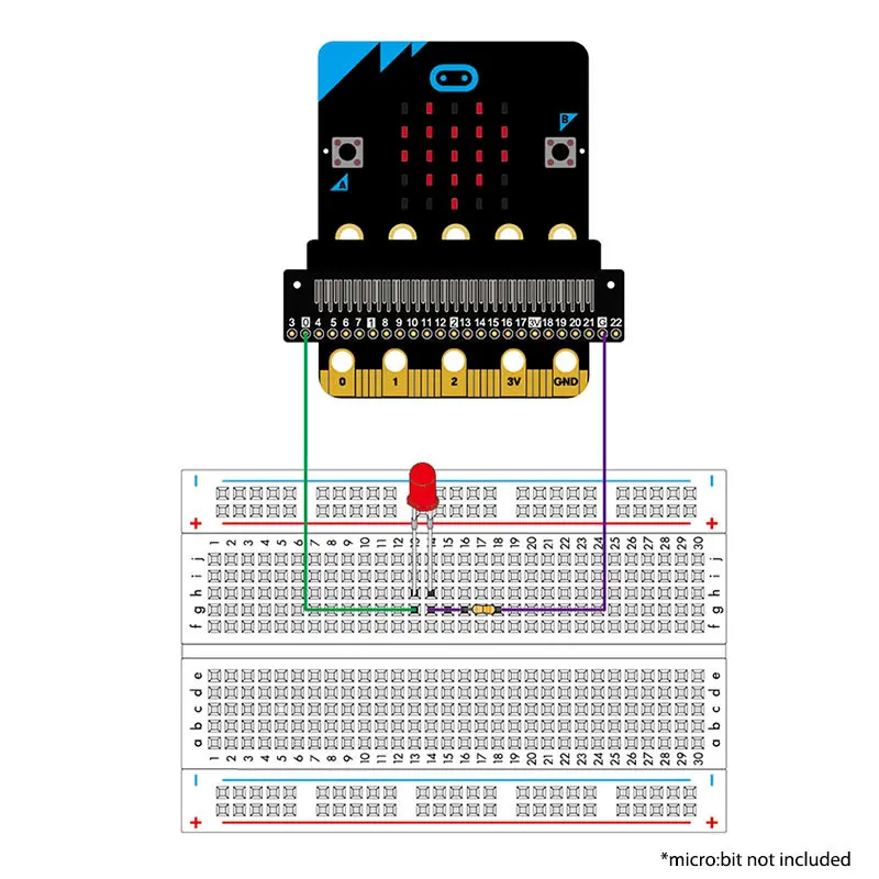 Базовый набор elerow для BBC Micro:bit Лидер продаж Новое поступление детали электроники