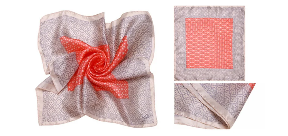 Silk Print Scarf (9)