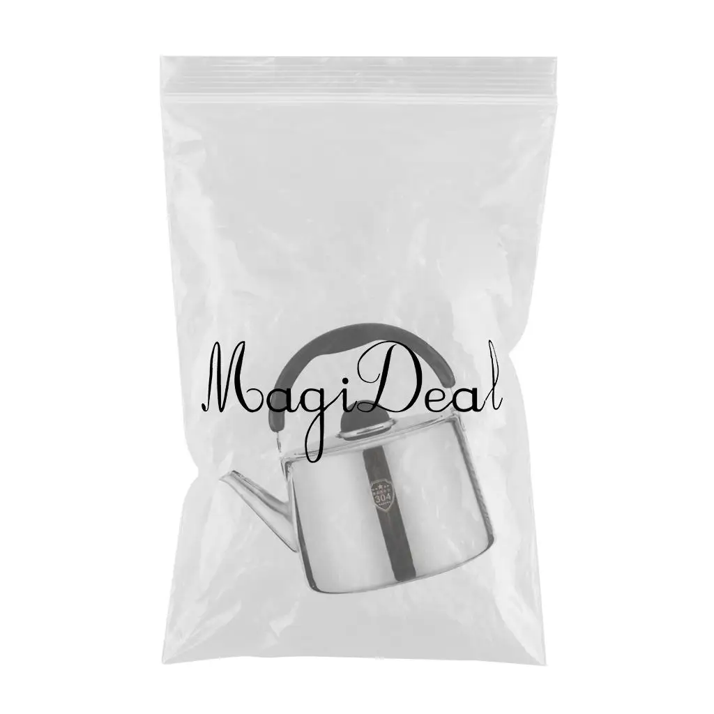 Stainless Steel Whistling Kettle Tea Pot with PP plastic grooved handle stove Kitchen Teakettles For Gas Electric Hobs