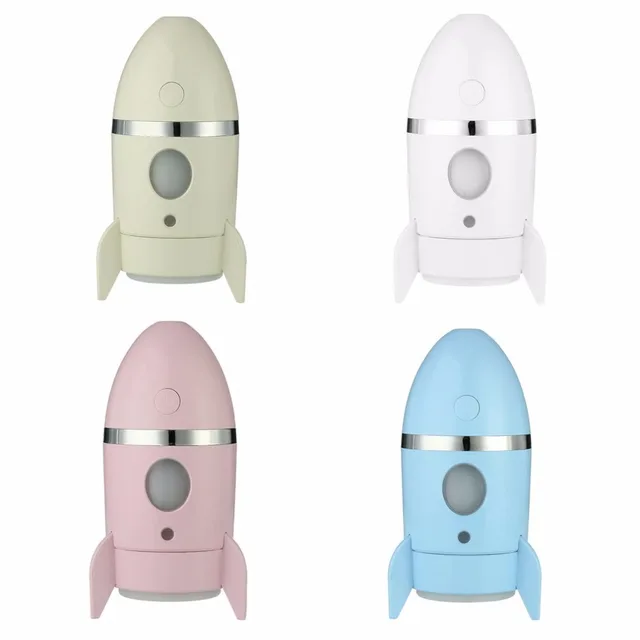 Fashion Rocket Shaped Mini Air Humidifier Usb Power Supply Mist
