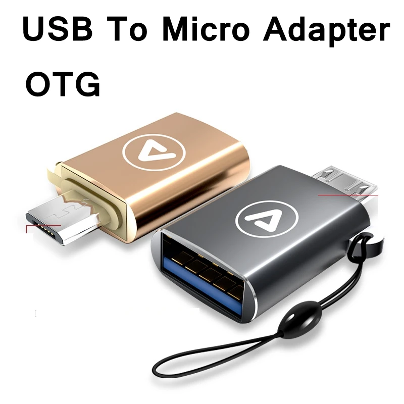 

1PCS Micro USB (Male) to USB (Femal) adapter OTG Converter connector Data transmission adapter