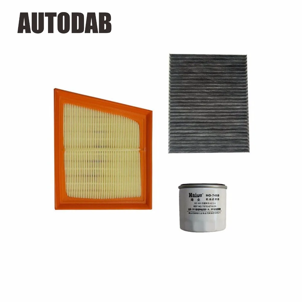 

High Quality filters for Ford Ecosport 1.0T 1.5L air filter+oil filter+cabin filter