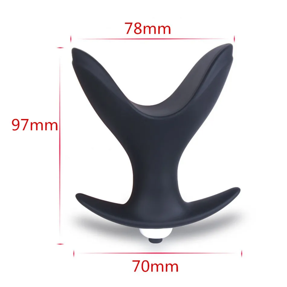 Soft Silicone V Port Anal Plug BDSM Erotic Toys,Opening Butt Anal Speculum Prostate Vibrator Sex Toys for Men Woman Gay ST488 6 Soft Silicone V Port Anal Plug BDSM Erotic Toys,Opening Butt Anal Speculum Prostate Vibrator Sex Toys for Men Woman Gay ST488 6