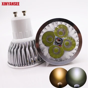 

AC85-265V GU10 LED Bulb LED 4W Spot Light Led Spotlights Warm/Cool White GU10 lamp High brightness Spot light lamp