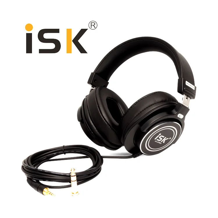 Оригинальные ISK Hifi наушники MDH8000 монитор Наушники Компьютерная гарнитура DJ fone de ouvido аудио микширование запись игровой 3,5 мм