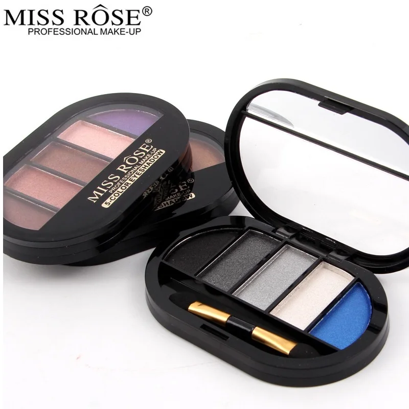 

MISS ROSE Matte Smoky Eyeshadow Pallete Mixed Color Baking Powder Eye Shadow Palette Nude Glitter Cosmetic Set 7001-063NT $